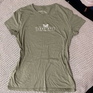 Aeropostale Classic Olive Tee